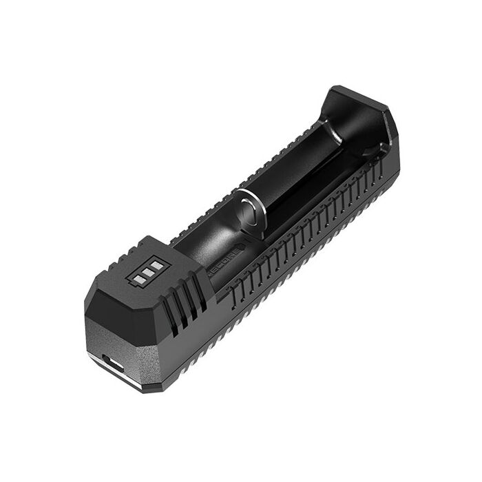 Nitecore - UI1 - Caricabatterie Universale - per Li-ion e IMR 18650, 21700, 14500 e RCR123 Nitecore - UI1 - Caricabatterie Universale - per Li-ion e IMR 18650, 21700, 14500 e RCR123