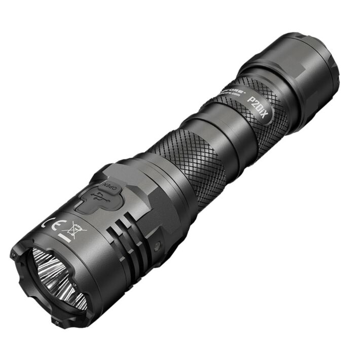Nitecore - P20iX Torcia Tattica Ricaricabile USB-C - 4000 Lumens e 221 metri - torcia 
