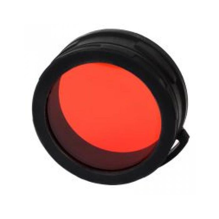 Nitecore - NFR65 - Filtro Rosso da 65mm per P30i, P35i, MH40PRO e MH40S - Accessori Torce Led 