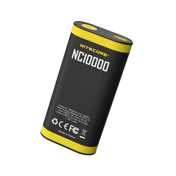 Nitecore - NC10000 - Dual LED Power Bank 10000mAh 20W - Powerbank 