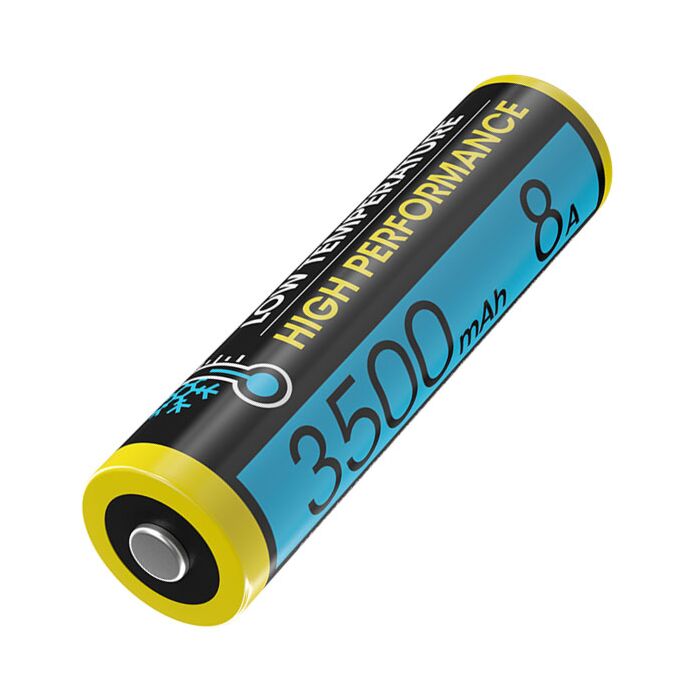 Nitecore - NL1835LTHP - Batteria Ricaricabile Protetta Li-Ion 18650 3.6V 3500mAh - Per climi rigidi e basse temperature Nitecore - NL1835LTHP - Batteria Ricaricabile Protetta Li-Ion 18650 3.6V 3500mAh - Per climi rigidi e basse temperature
