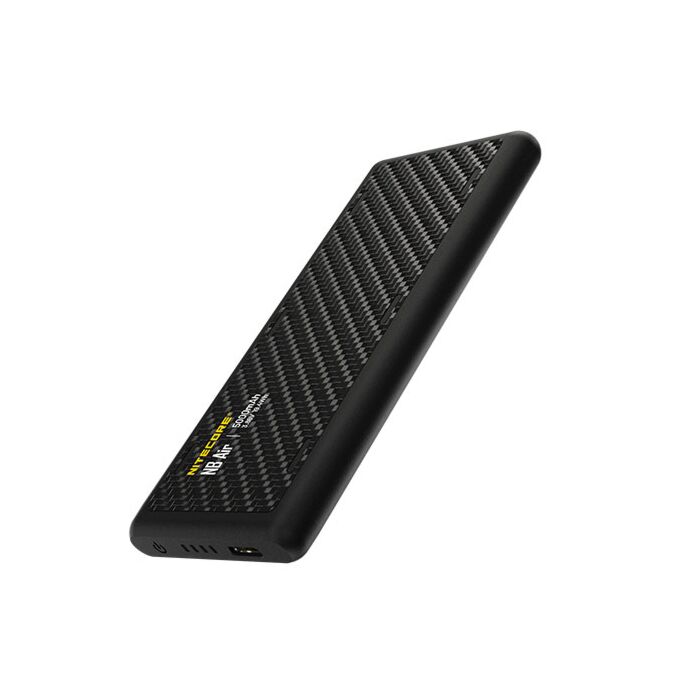 Nitecore - NB AIR - Power Bank 18W da 5000mAh / 19.4Wh in Fibra di Carbonio - powerbank Nitecore - NB AIR - Power Bank 18W da 5000mAh / 19.4Wh in Fibra di Carbonio - powerbank