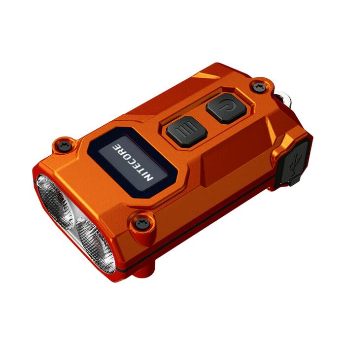 Nitecore - TINI3 MCT - Alloy Orange - 600 lumens e 90 metri - Torcia Led ricaricabile con temperatura multipla di colore Nitecore - TINI3 MCT - Alloy Orange - 600 lumens e 90 metri - Torcia Led ricaricabile con temperatura multipla di colore