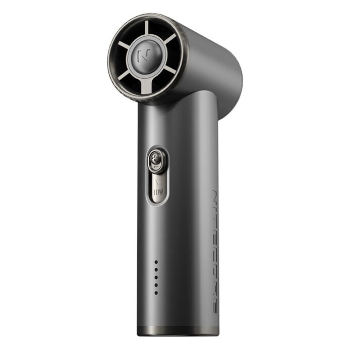 Nitecore - NEF01 - Metallic Grey - Ventilatore Portatile Ricaricabile Ultra Potente e Powerbank da 4000mAh 