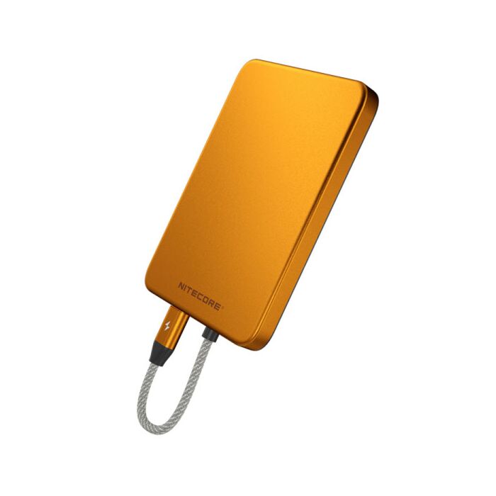 Nitecore - Pocket 5 - Alloy Orange - Power Bank Magnetico USB-C da 5000mAh - powerbank Nitecore - Pocket 5 - Alloy Orange - Power Bank Magnetico USB-C da 5000mAh - powerbank