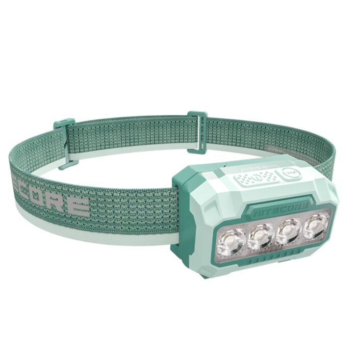 Nitecore - HA23 UHE - Myrtle Green - Frontale Ultra Compatta - 3x AAA - 600 lumens e 132 metri - Torcia a Led Nitecore - HA23 UHE - Myrtle Green - Frontale Ultra Compatta - 3x AAA - 600 lumens e 132 metri - Torcia a Led