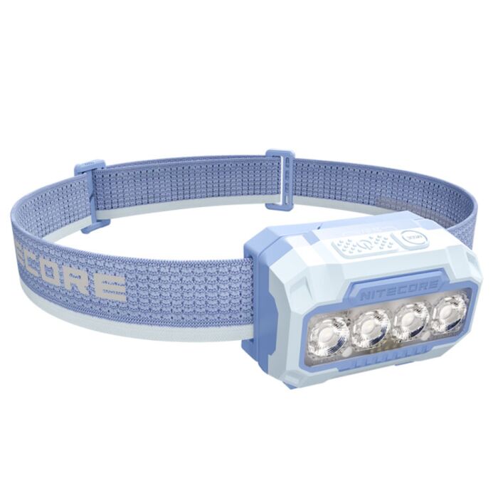 Nitecore - HA23 UHE - Fog Blue - Frontale Ultra Compatta - 3x AAA - 600 lumens e 132 metri - Torcia a Led Nitecore - HA23 UHE - Fog Blue - Frontale Ultra Compatta - 3x AAA - 600 lumens e 132 metri - Torcia a Led
