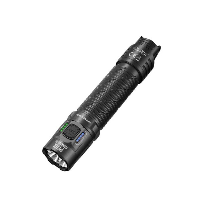 Nitecore - P17iX - Torcia LED Operativa con Fascio Luminoso Variabile - 5000 Lumens e 330 metri - Ricaricabile USB-C Nitecore - P17iX - Torcia LED Operativa con Fascio Luminoso Variabile - 5000 Lumens e 330 metri - Ricaricabile USB-C
