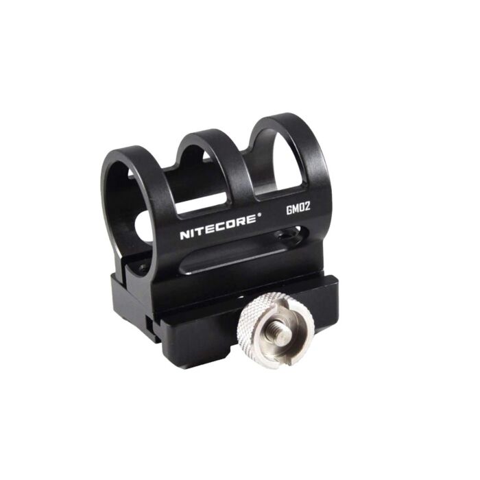 Nitecore - GM02 - GunMount per slitta Weaver e Picatinny - Accessorio per torce Nitecore Nitecore - GM02 - GunMount per slitta Weaver e Picatinny - Accessorio per torce Nitecore