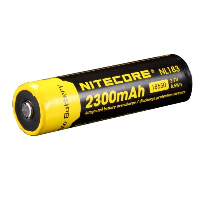 Nitecore - NL1823 - Batteria ricaricabile protetta Li-Ion 18650 3.7V 2300mAh 