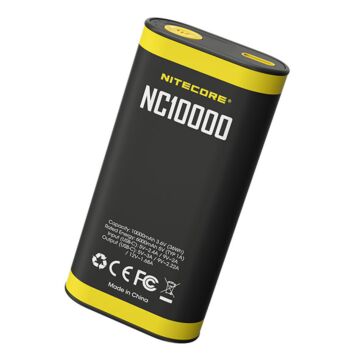 Nitecore - NC10000 - Dual LED Power Bank 10000mAh 20W - Powerbank 