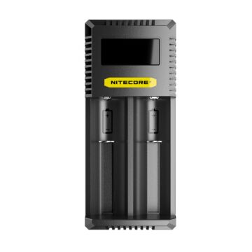 Nitecore - Ci2 Superb Charger - per Li-ion, Ni-MH e IMR - AA, AAA, 14500, 18650, 21700 ed RCR123A - Caricabatterie Universale 