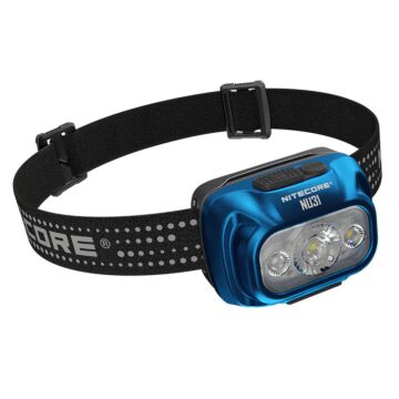 Nitecore - NU31 - Chill Blue - Frontale Ricaricabile USB - 550 lumens e 145 metri - Torcia Led 