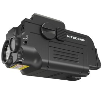 Nitecore - NPL25 GL - Green Laser Tactical Light 900 lumens e 255 metri - Torcia LED ricaricabile 