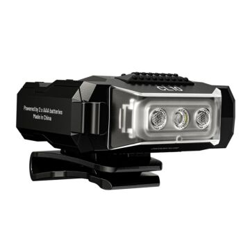 Nitecore - CL10 - Luce Multiuso Ultraleggera con Clip - 2x AA - 45 lumens e 15 metri - Torcia a Led 