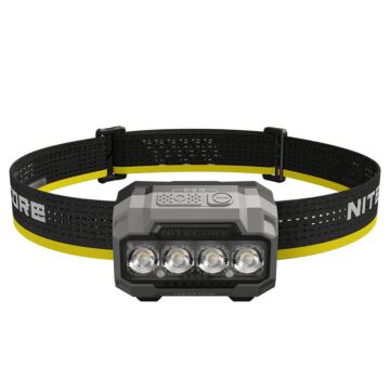 Nitecore - HA23 UHE - Frontale Ultra Compatta - 3x AAA - 600 lumens e 132 metri - Torcia a Led 