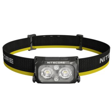 Nitecore - NU25 MCT - Frontale Ricaricabile USB con 3 Temperature di Colore - 400 lumens e 132 metri - Torcia Led 