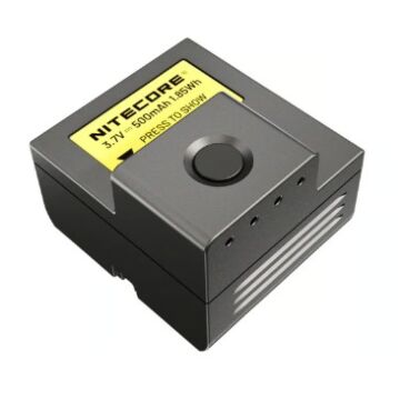 Nitecore - PLB500 - Batteria ricaricabile Li-Ion 500mAh di ricambio per torce NPL25 ed NPL25GL - Batteria 