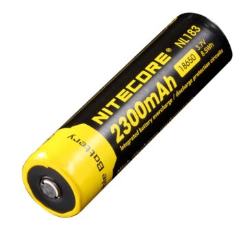 Nitecore - NL1823 - Batteria ricaricabile protetta Li-Ion 18650 3.7V 2300mAh 