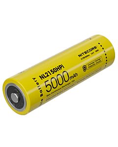 Nitecore - NL2150HPi - Batteria ricaricabile protetta Li-Ion 21700 3.6V 5000mAh 15A per P10i, P10iX, P20i, P20iX, P23i, P30i e P35i 