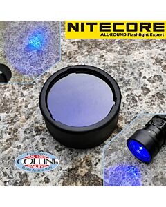 Nitecore - NFB25 - Filtro Blu da 25mm per P10i, P10iX ed MH12PRO - Accessori Torce Led 
