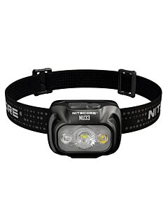 Nitecore - NU33 - Black - Frontale Ricaricabile USB - 700 lumens e 135 metri - Torcia Led