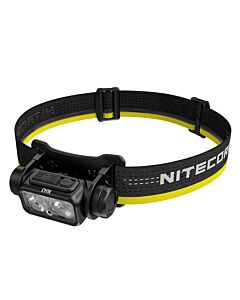 Nitecore - NU43 - Black - Frontale Ricaricabile USB - 1400 lumens e 130 metri - Torcia Led 