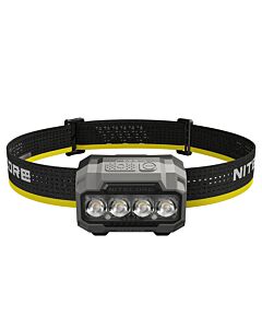 Nitecore - HA23 UHE - Frontale Ultra Compatta - 3x AAA - 600 lumens e 132 metri - Torcia a Led 
