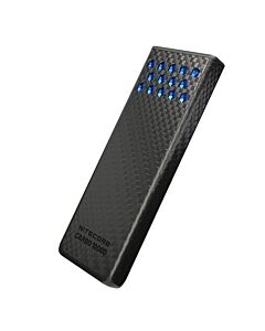 Nitecore - CARBO10000 Gen2 - Ice Blue - Power Bank 10000mAh 30W ultraleggero - powerbank 