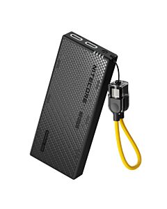 Nitecore - NB10000 GEN4 - Power Bank Ultraleggero da 10000mAh / 39Wh in fibra di carbonio - powerbank