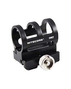 Nitecore - GM02 - GunMount per slitta Weaver e Picatinny - Accessorio per torce Nitecore 