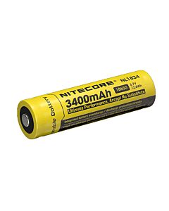 Nitecore - NL1834 - Batteria ricaricabile protetta Li-Ion 18650 3.7V da 3400mAh 
