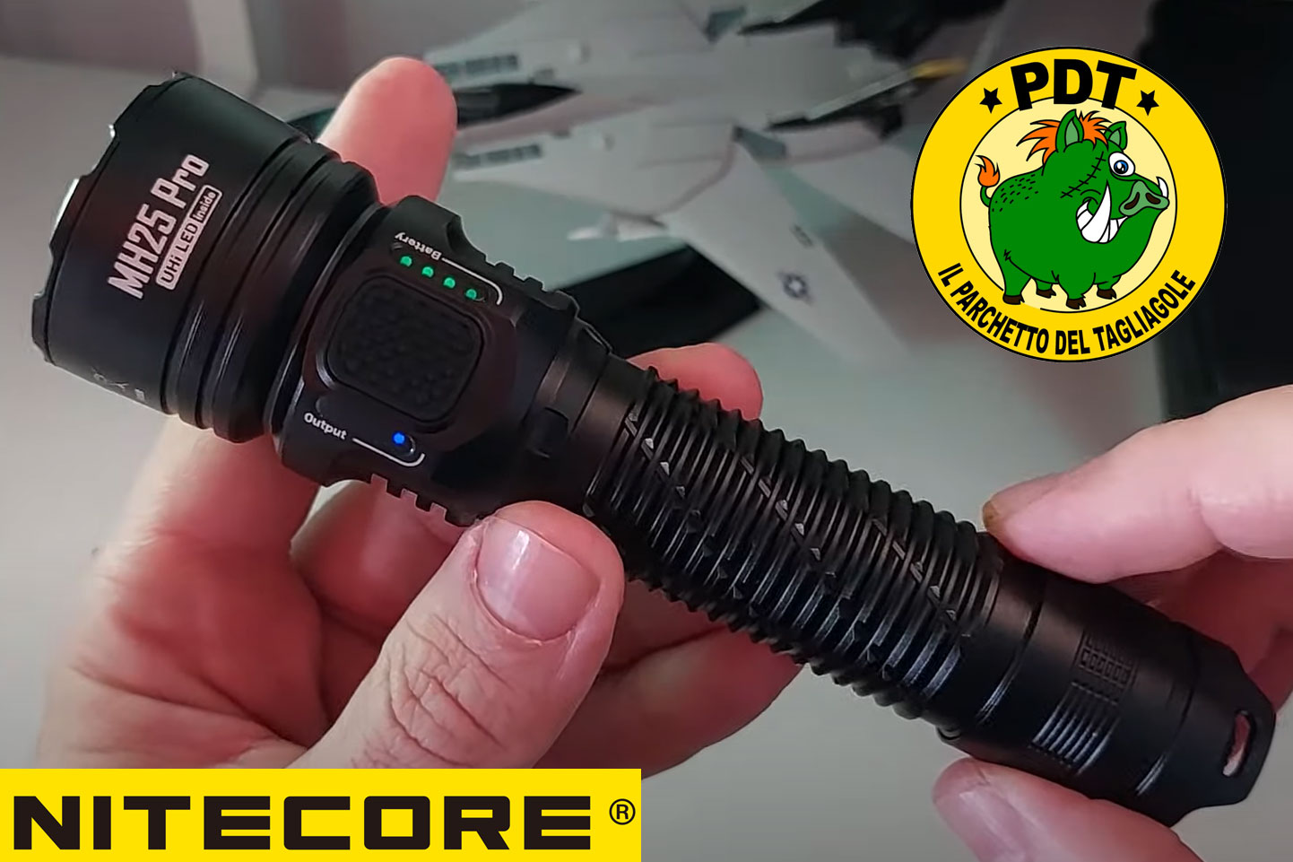 NITECORE MH25 PRO - UN FARO NELLA NOTTE by Floriano del Parchetto del Tagliagole