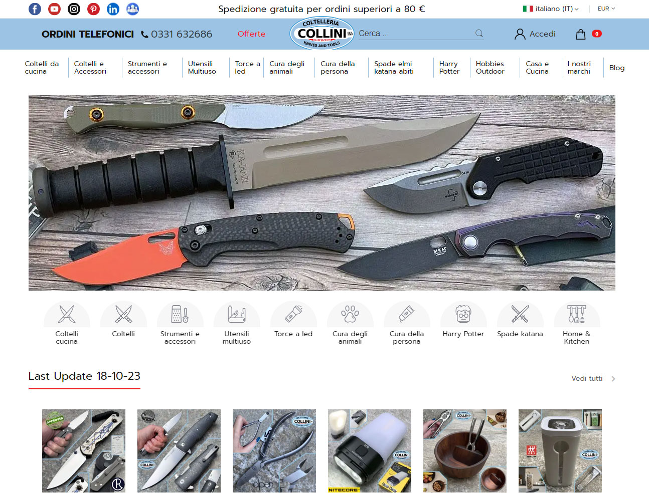 La Coltelleria Collini tra Le Stelle dell’ecommerce 2024