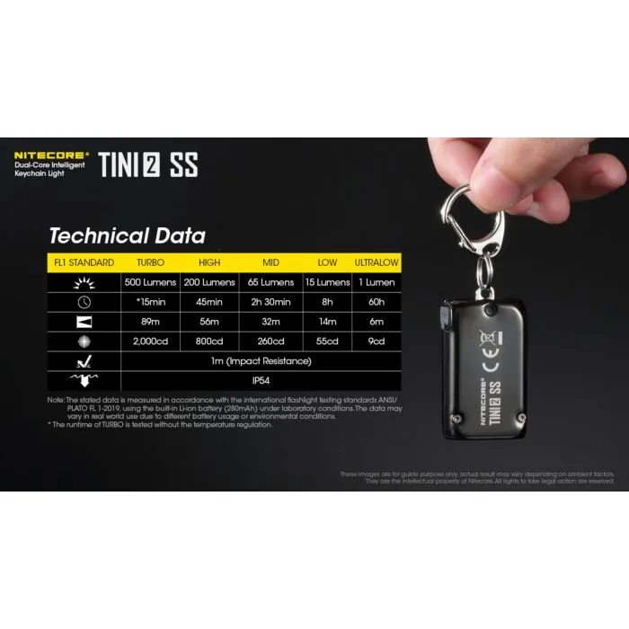 Cavo Di Ricarica Flessibile Nitecore TINI 2 – USB-A A USB-C, Lunghezza 215 Mm, Peso 18 G, Senza Grovigli