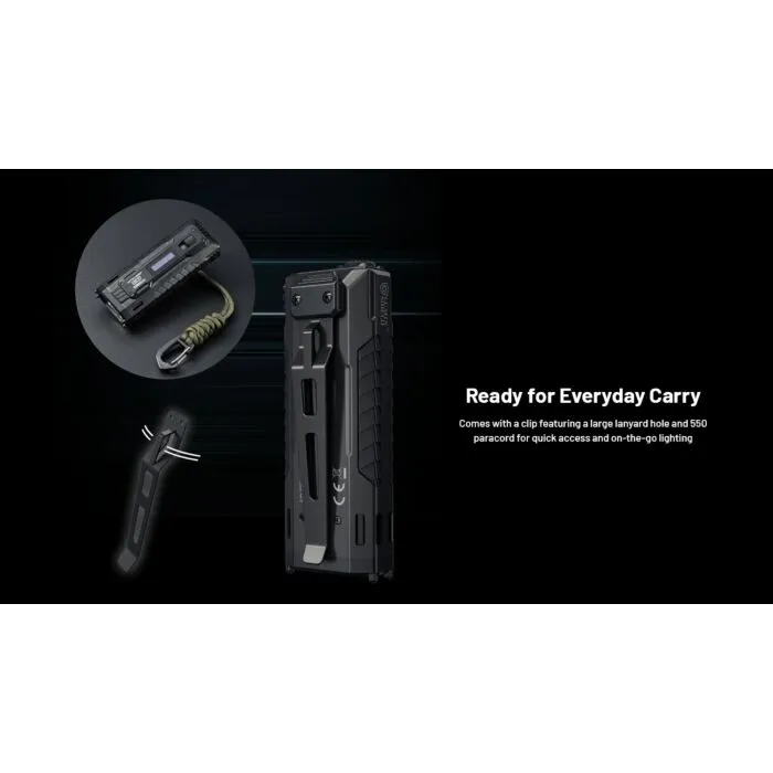 Nitecore EDC33 4000 Lumen Compact EDC Torcia Elettrica, USB-C Ricaricabile, High Lumen Throw e Flood Beam Nitecore EDC33 4000 Lumen Compact EDC Torcia Elettrica, USB-C Ricaricabile, High Lumen Throw e Flood Beam