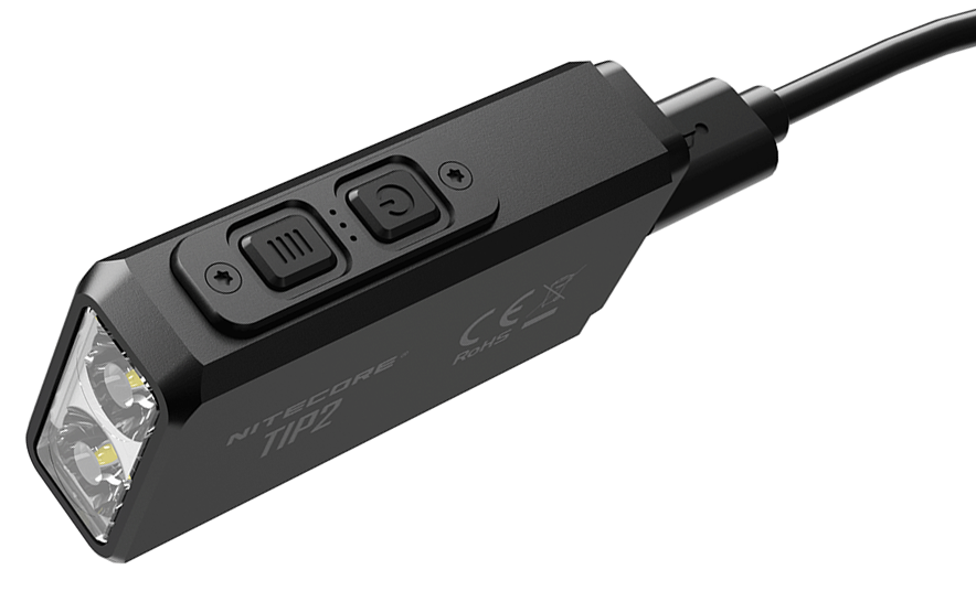 Nitecore - TIP2 - Portachiavi Ricaricabile USB - 720 lumens e 93 metri - Torcia  Led