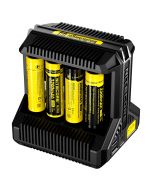 Nitecore - I8 - Caricabatterie Universale - per Ni-MH, Li-ion e IMR - AA, AAA, 14500, 18650, 26650 ed RCR123A