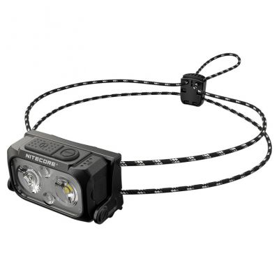 Nitecore - NU25 Ultra Light - Black - Frontale Ricaricabile USB - 400 lumens e 64 metri - Torcia Led